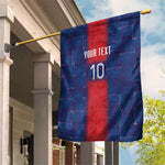 Custom Haiti National Football Garden Flag Haiti Emblems Motif - African Pride