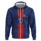 Custom Haiti National Football Hoodie Haiti Emblems Motif - African Pride