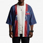 Custom Haiti National Football Kimono Haiti Emblems Motif - African Pride