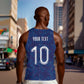 Custom Haiti National Football Men Tank Top Haiti Emblems Motif - African Pride