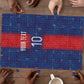 Custom Haiti National Football Puzzle Haiti Emblems Motif - African Pride
