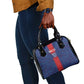 Custom Haiti National Football Shoulder Handbag Haiti Emblems Motif - African Pride