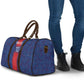 Custom Haiti National Football Travel Bag Haiti Emblems Motif - African Pride