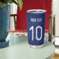 Custom Haiti National Football Tumbler Cup Haiti Emblems Motif - African Pride