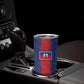 Custom Haiti National Football Tumbler Cup Haiti Emblems Motif - African Pride