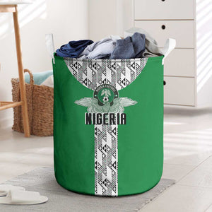 Nigeria National Football Laundry Basket Inspired Retro Style - African Pride