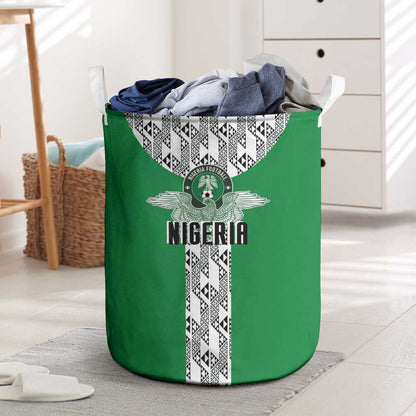 Nigeria National Football Laundry Basket Inspired Retro Style - African Pride