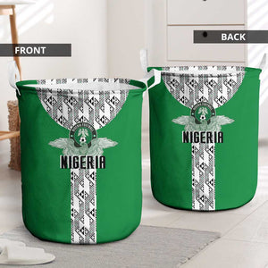 Nigeria National Football Laundry Basket Inspired Retro Style - African Pride