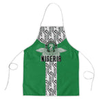 Nigeria National Football Apron Inspired Retro Style - African Pride