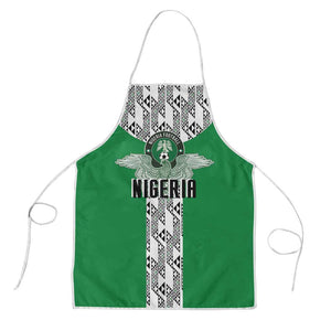 Nigeria National Football Apron Inspired Retro Style - African Pride
