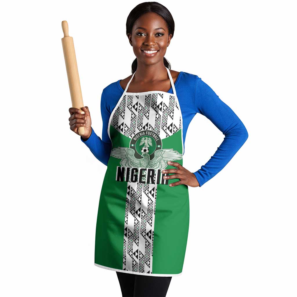 Nigeria National Football Apron Inspired Retro Style - African Pride