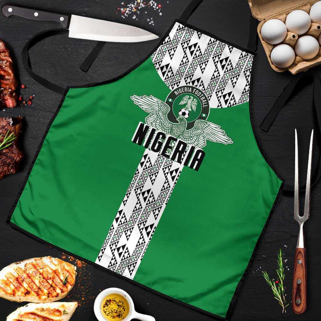 Nigeria National Football Apron Inspired Retro Style - African Pride