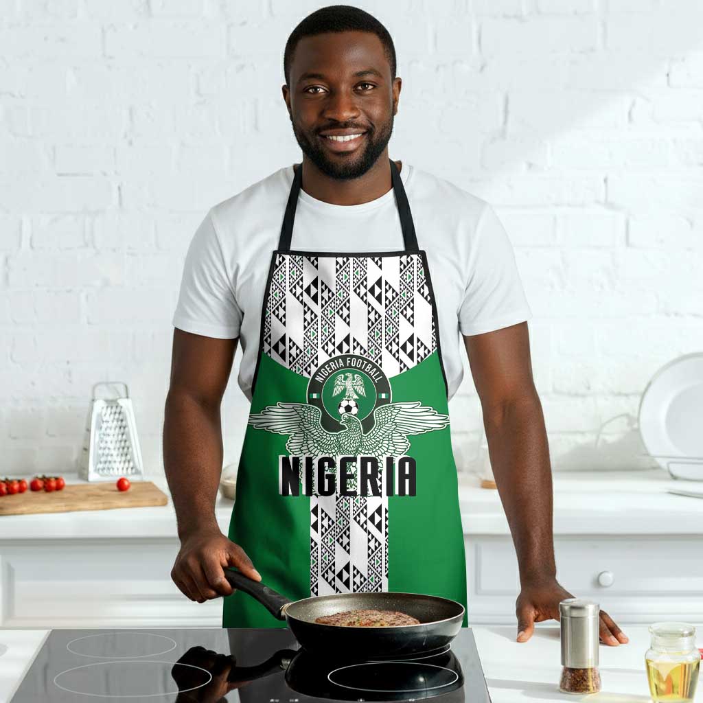 Nigeria National Football Apron Inspired Retro Style - African Pride