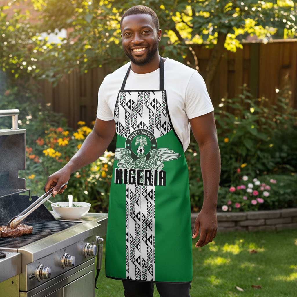 Nigeria National Football Apron Inspired Retro Style - African Pride