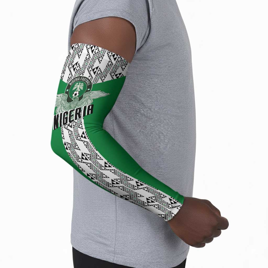 Custom Nigeria National Football Arm Sleeves Inspired Retro Style - African Pride