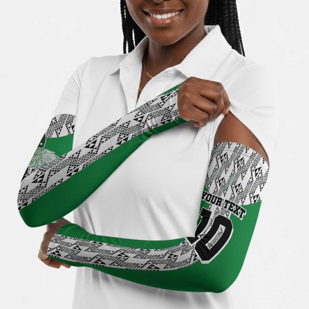 Custom Nigeria National Football Arm Sleeves Inspired Retro Style - African Pride