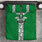 Nigeria National Football Bedding Set Inspired Retro Style - African Pride