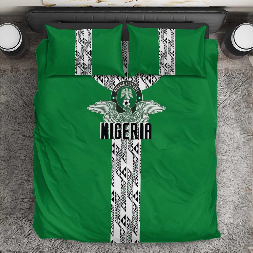 Nigeria National Football Bedding Set Inspired Retro Style - African Pride