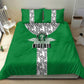 Nigeria National Football Bedding Set Inspired Retro Style - African Pride