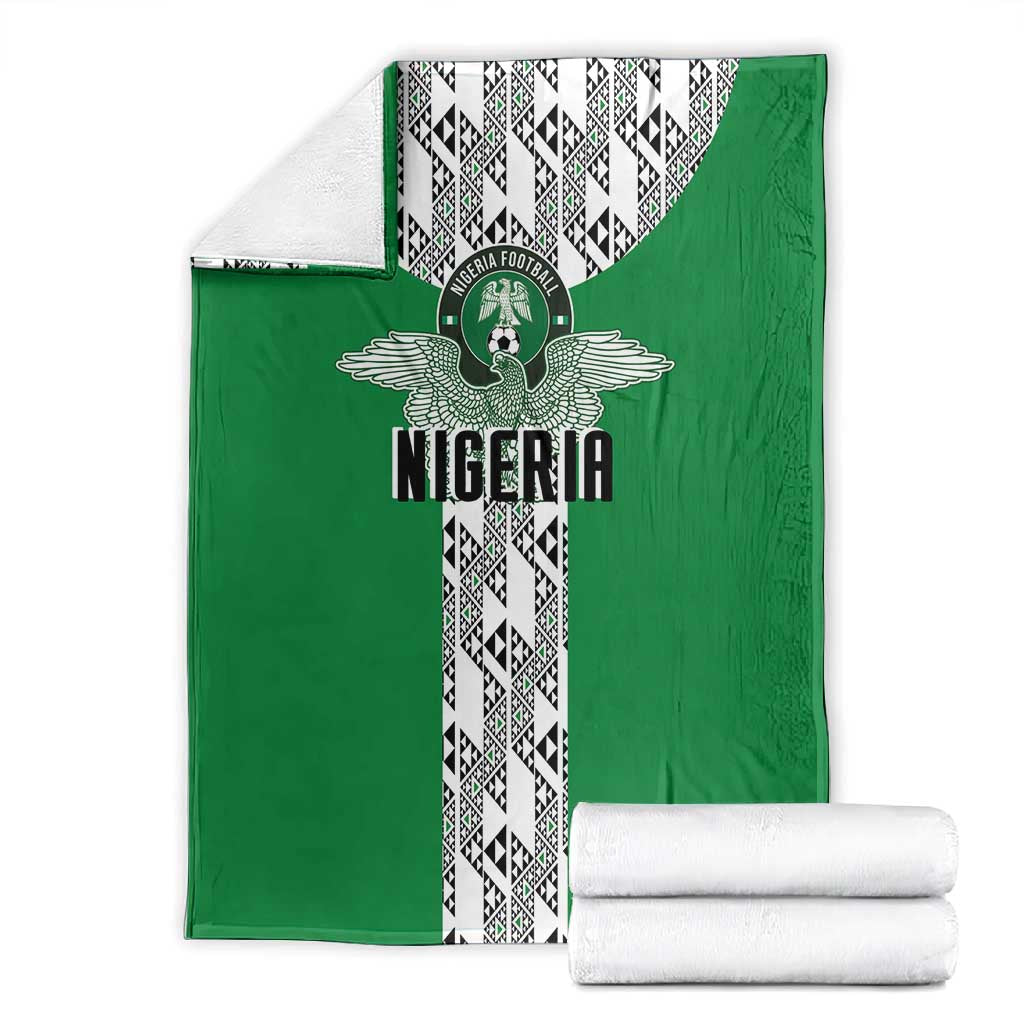 Nigeria National Football Blanket Inspired Retro Style - African Pride