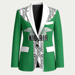 Custom Nigeria National Football Blazer Inspired Retro Style - African Pride