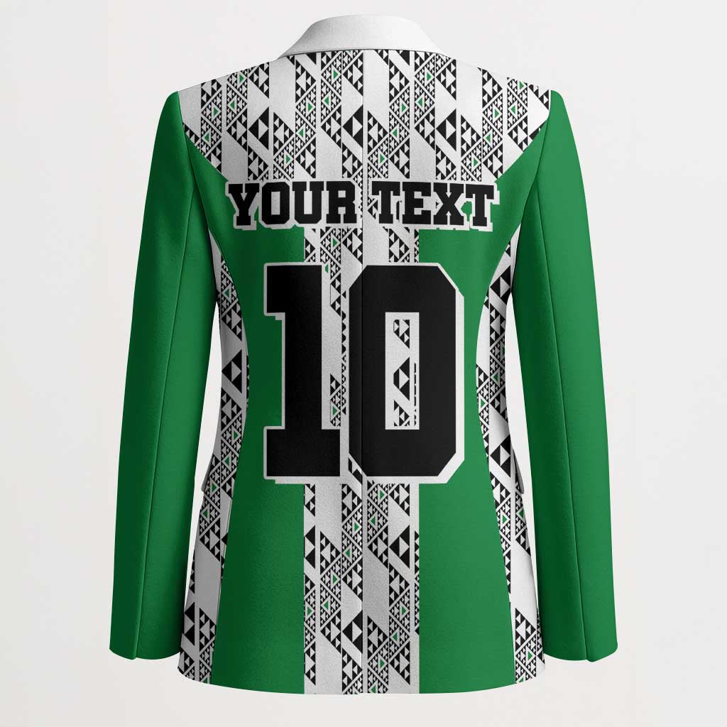 Custom Nigeria National Football Blazer Inspired Retro Style - African Pride