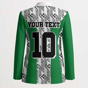 Custom Nigeria National Football Blazer Inspired Retro Style - African Pride