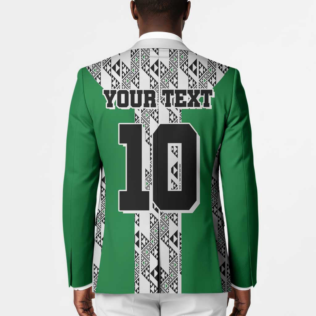 Custom Nigeria National Football Blazer Inspired Retro Style - African Pride