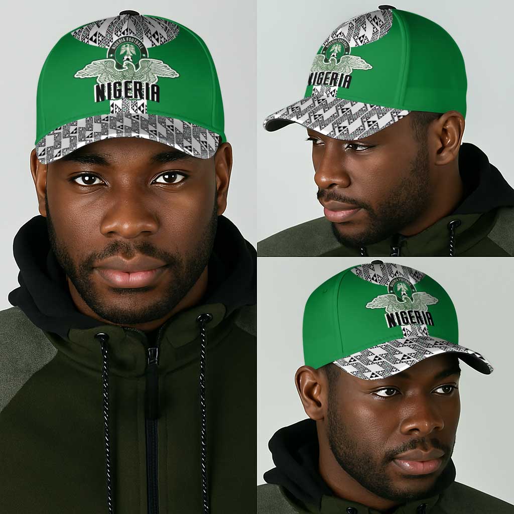 Nigeria National Football Classic Cap Inspired Retro Style - African Pride