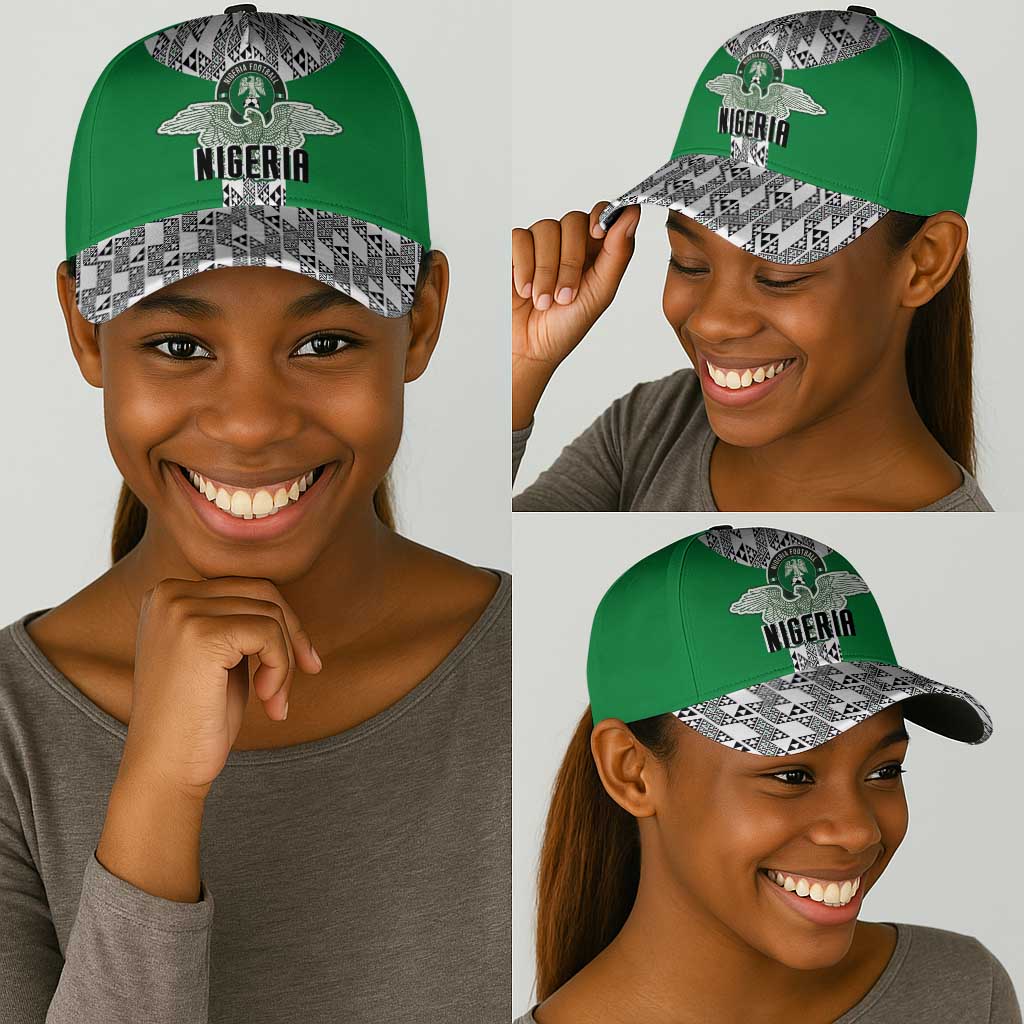 Nigeria National Football Classic Cap Inspired Retro Style - African Pride