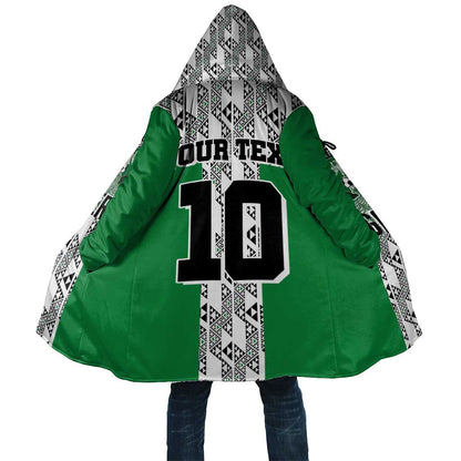 Custom Nigeria National Football Cloak Inspired Retro Style - African Pride
