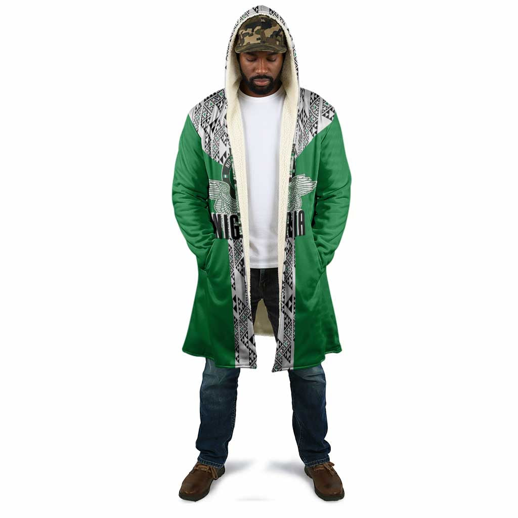 Custom Nigeria National Football Cloak Inspired Retro Style - African Pride