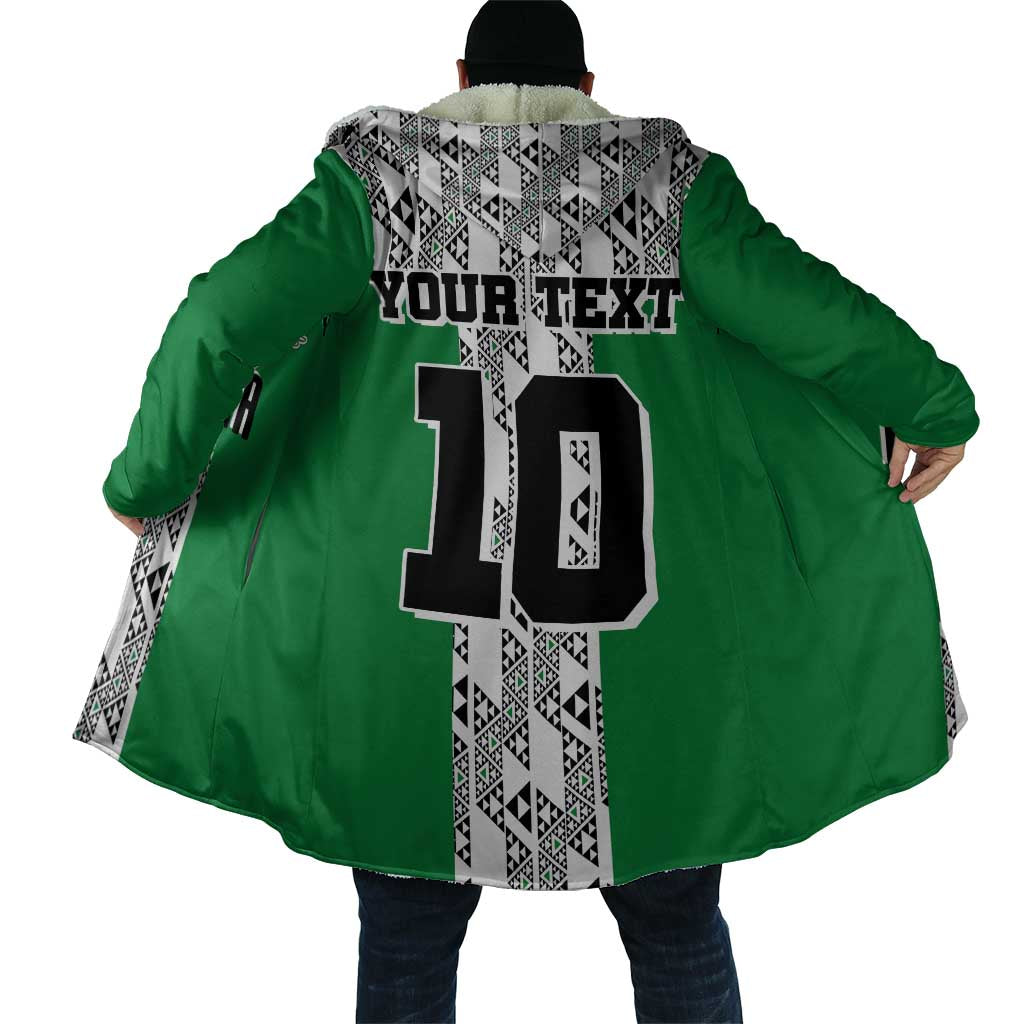 Custom Nigeria National Football Cloak Inspired Retro Style - African Pride