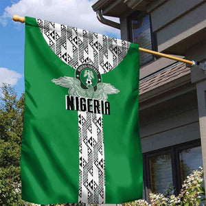 Nigeria National Football Garden Flag Inspired Retro Style - African Pride