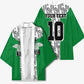 Custom Nigeria National Football Kimono Inspired Retro Style - African Pride