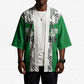 Custom Nigeria National Football Kimono Inspired Retro Style - African Pride