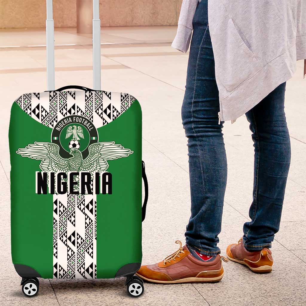 Nigeria National Football Luggage Cover Inspired Retro Style - African Pride