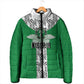 Custom Nigeria National Football Padded Jacket Inspired Retro Style - African Pride