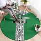 Nigeria National Football Round Carpet Inspired Retro Style - African Pride