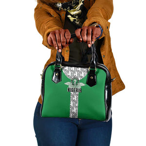 Nigeria National Football Shoulder Handbag Inspired Retro Style - African Pride
