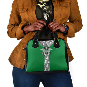 Nigeria National Football Shoulder Handbag Inspired Retro Style - African Pride