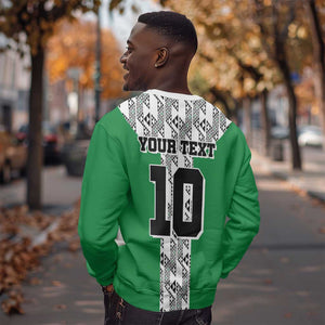 Custom Nigeria National Football Sweatshirt Inspired Retro Style - African Pride
