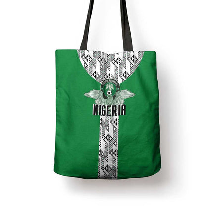 Nigeria National Football Tote Bag Inspired Retro Style - African Pride