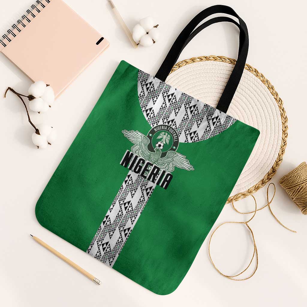Nigeria National Football Tote Bag Inspired Retro Style - African Pride