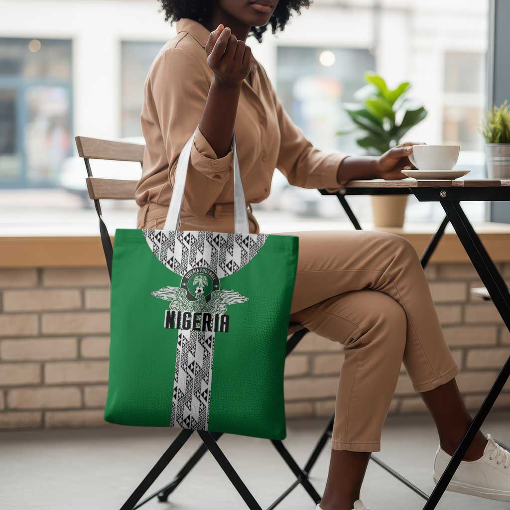 Nigeria National Football Tote Bag Inspired Retro Style - African Pride