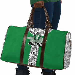 Nigeria National Football Travel Bag Inspired Retro Style - African Pride