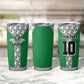Custom Nigeria National Football Tumbler Cup Inspired Retro Style - African Pride