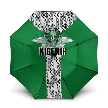 Nigeria National Football Umbrella Inspired Retro Style - African Pride