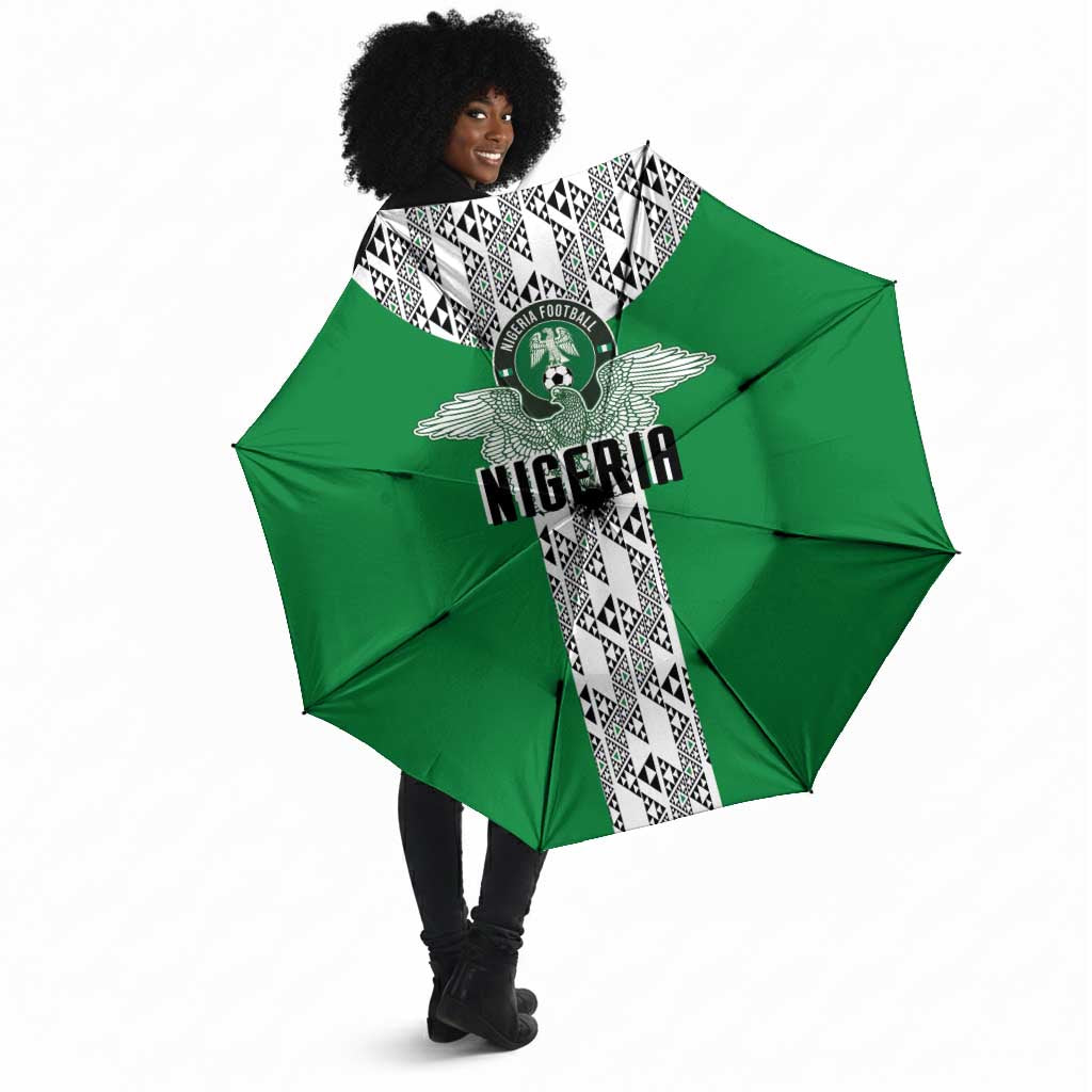 Nigeria National Football Umbrella Inspired Retro Style - African Pride