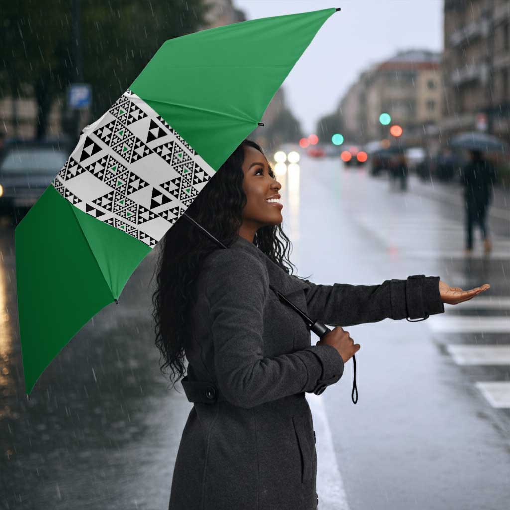 Nigeria National Football Umbrella Inspired Retro Style - African Pride